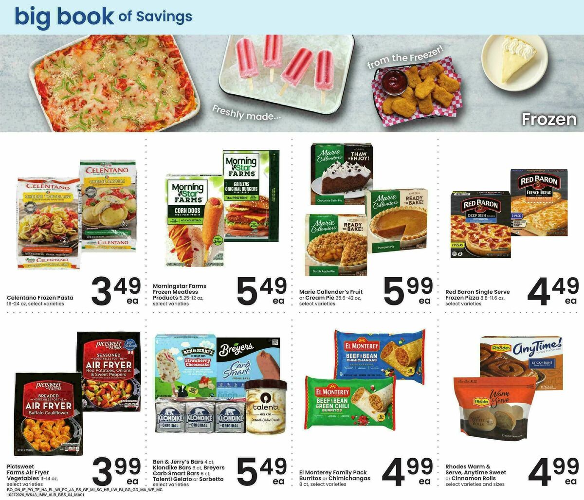 Albertsons Big Book of Savings Weekly Ad from October 27