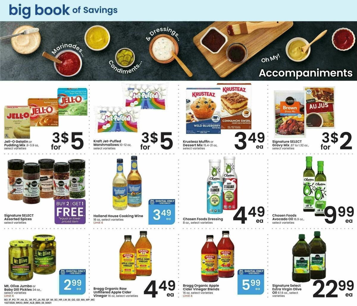 Albertsons Big Book of Savings Weekly Ad from October 27