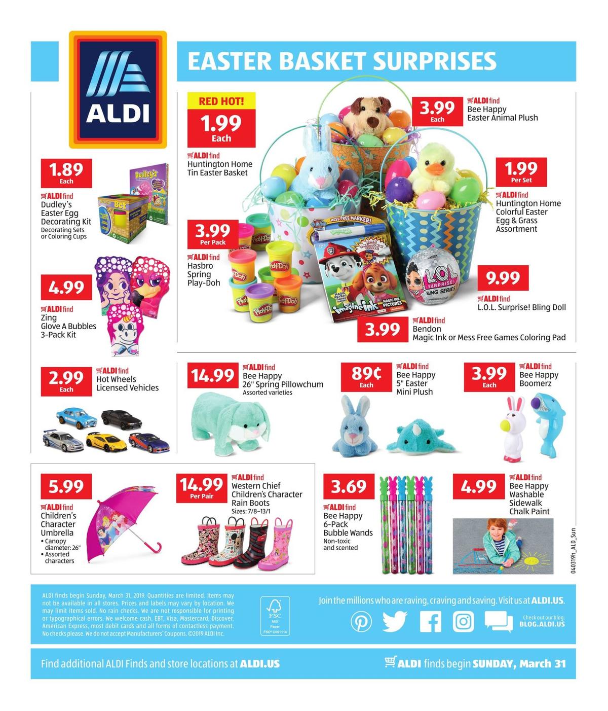 ALDI Weekly Ad from March 31