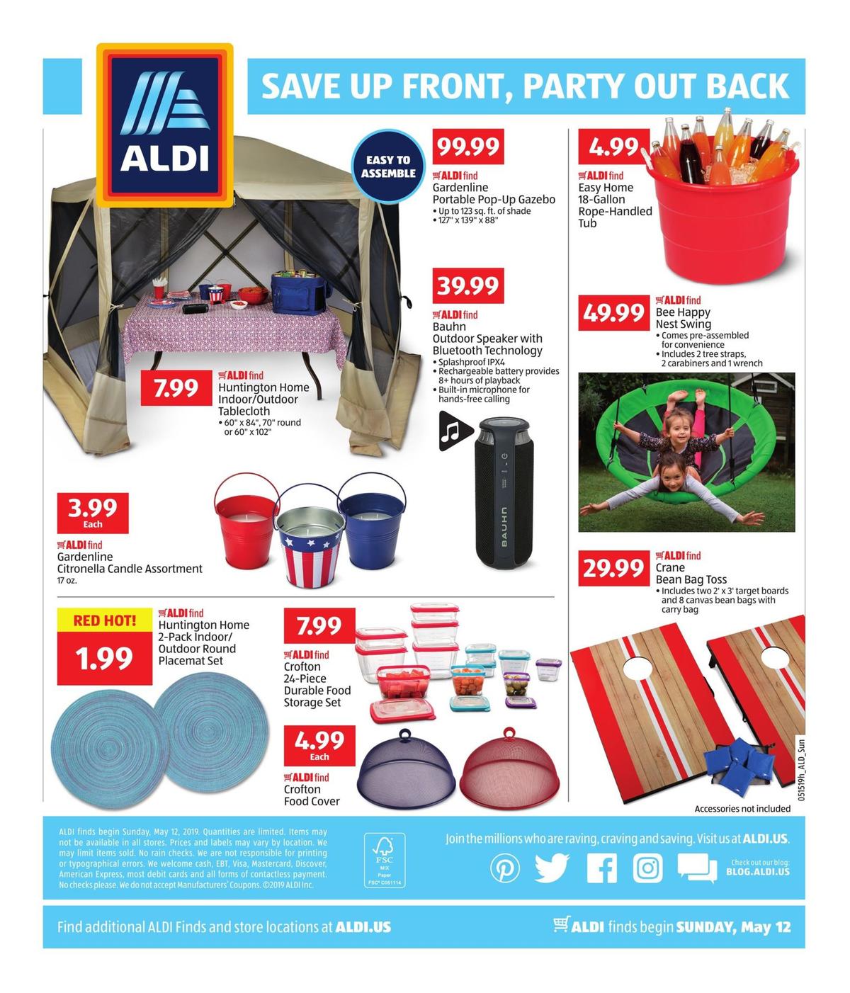ALDI In Store Ad Weekly Ad from May 12