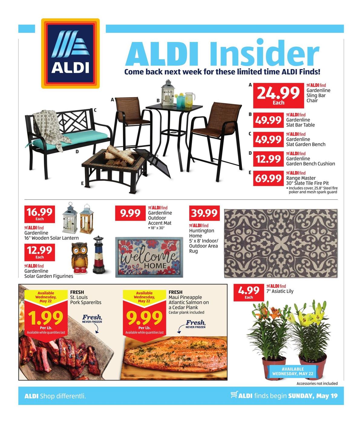 ALDI In Store Ad Weekly Ad from May 19