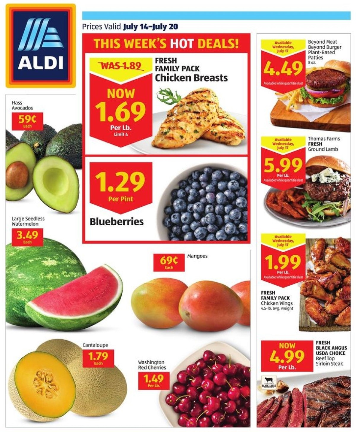 ALDI Weekly Ad from July 14