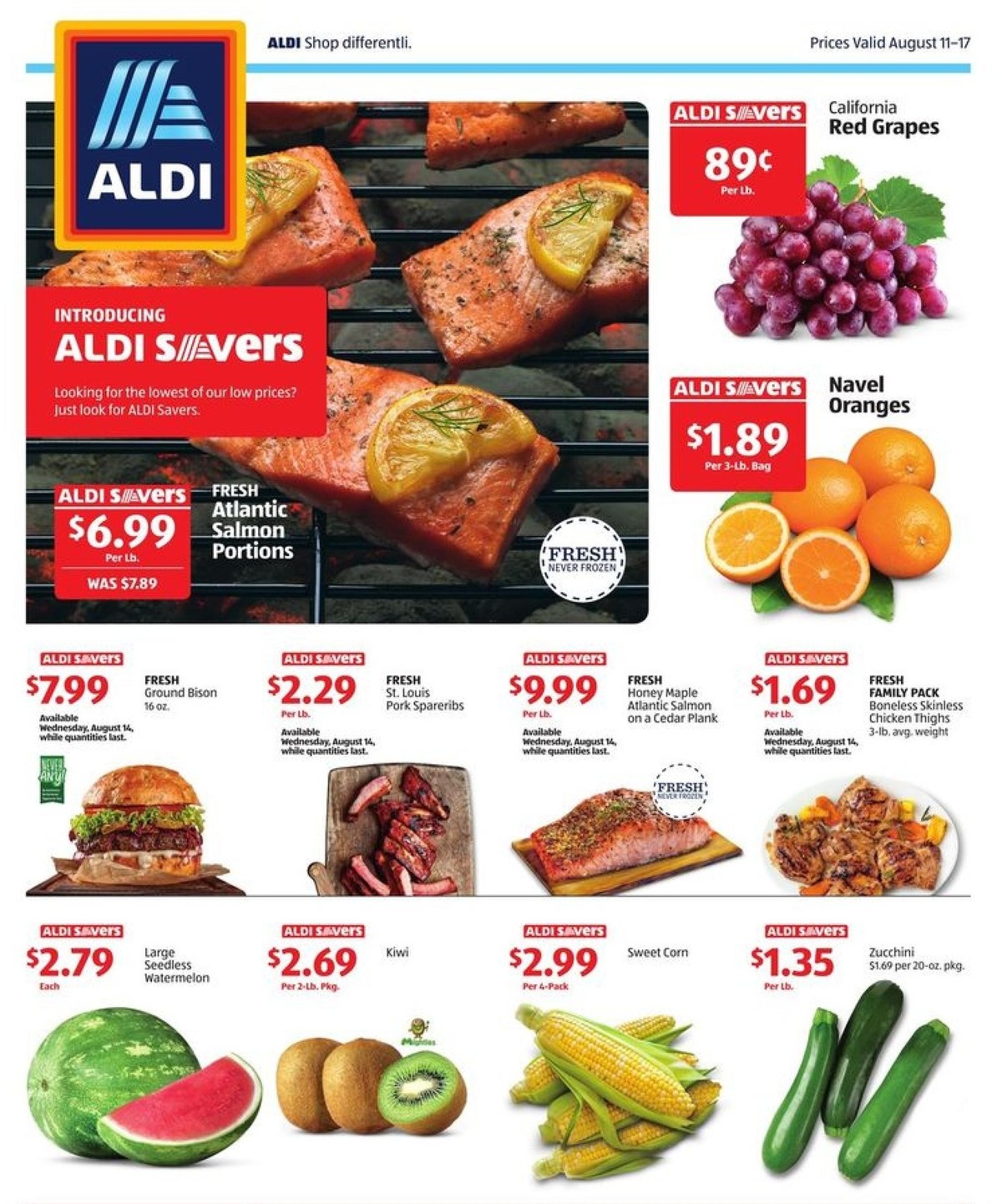ALDI Weekly Ad from August 11