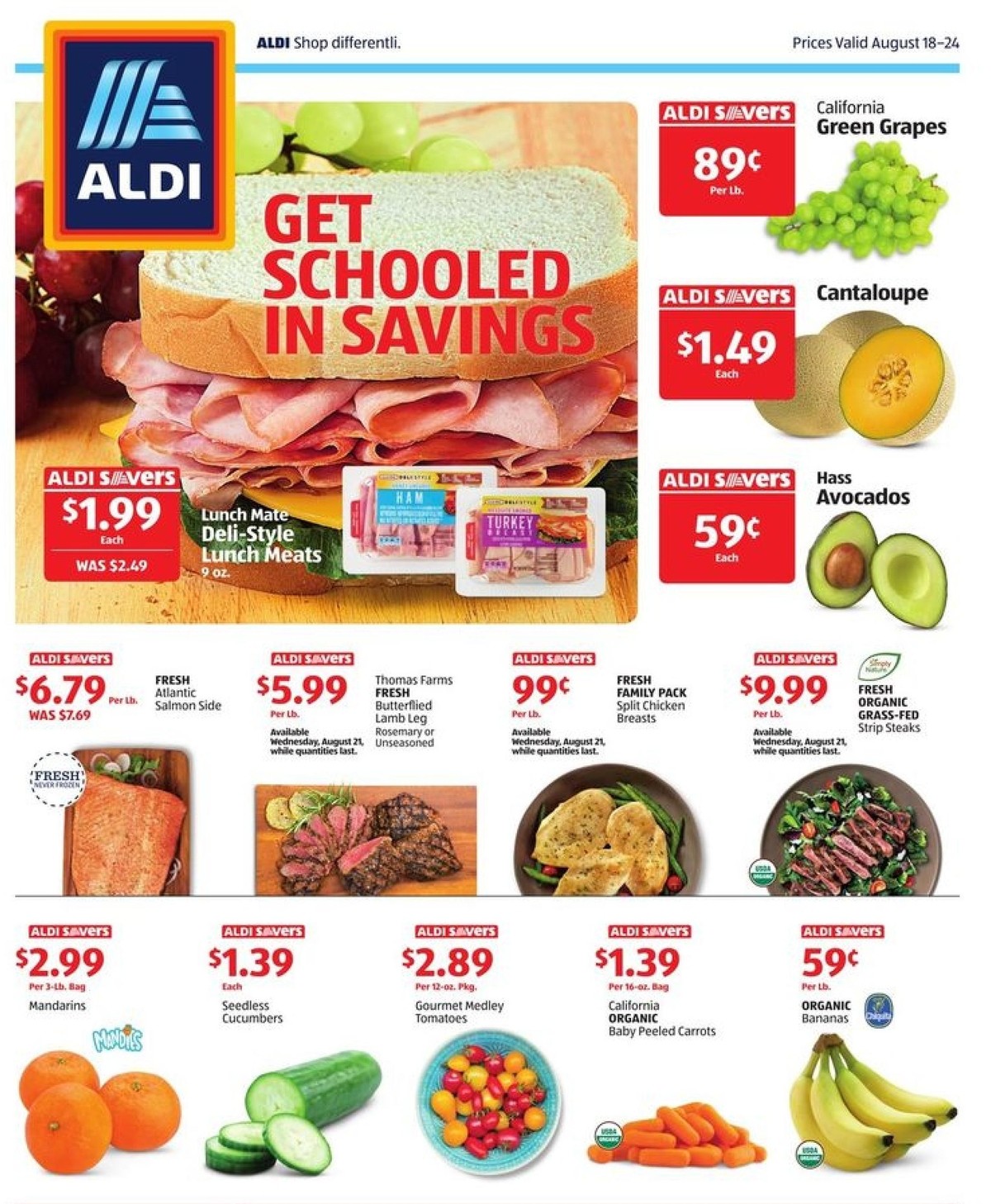 ALDI Weekly Ad from August 18