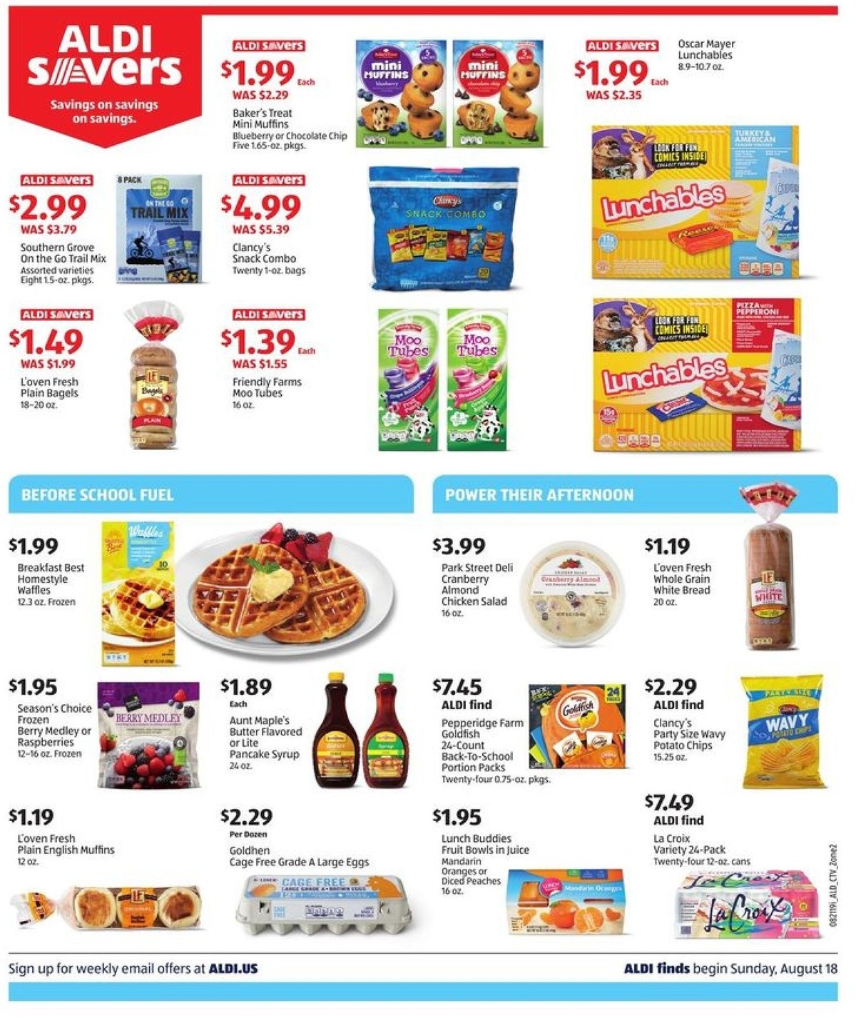 ALDI Weekly Ad from August 18