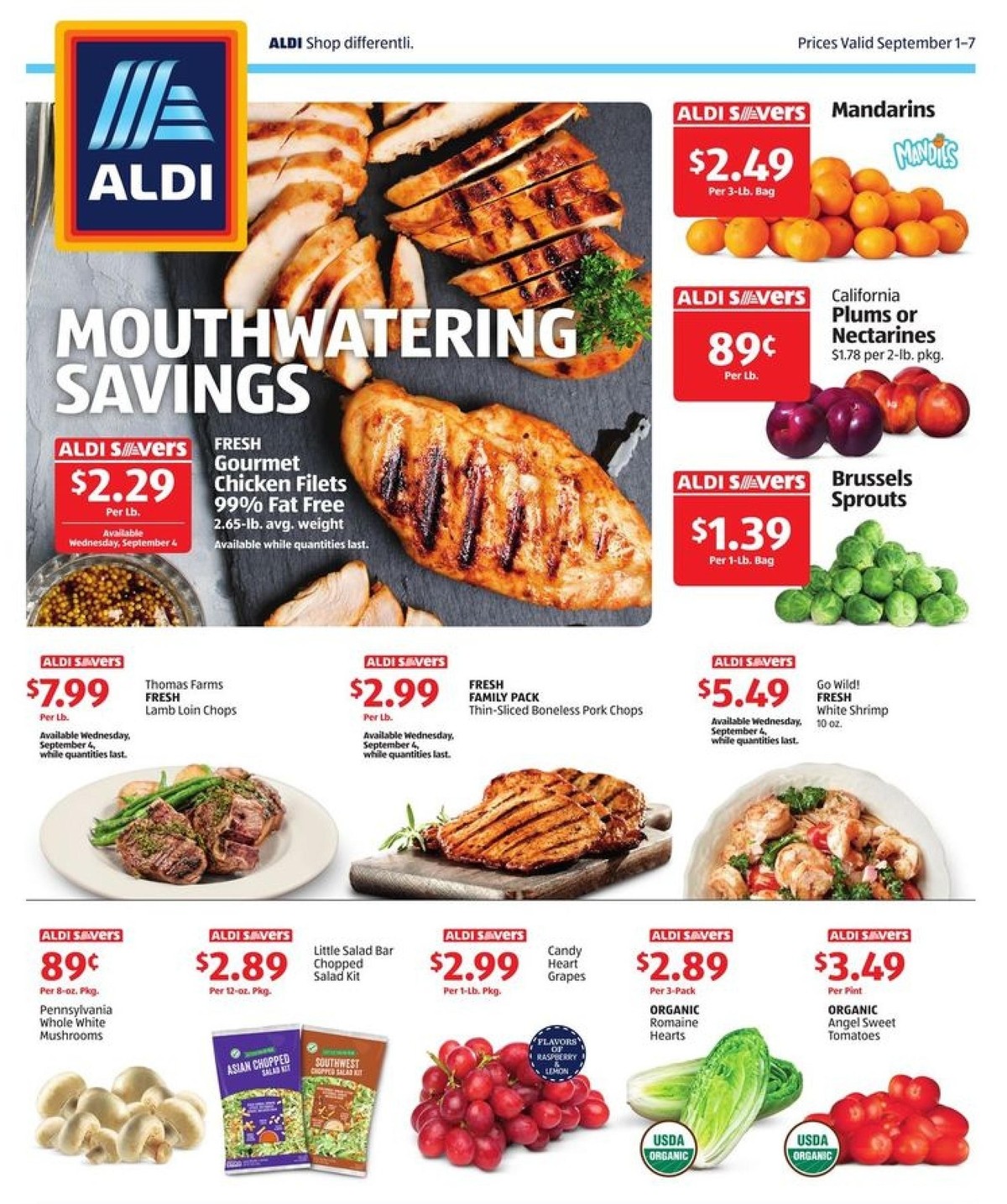 ALDI Weekly Ad from September 1