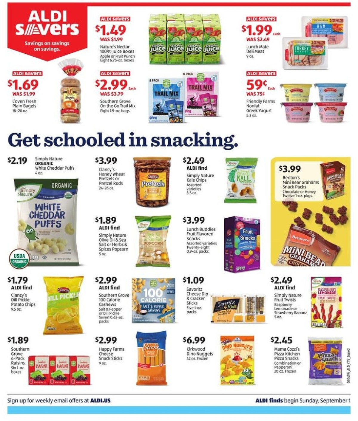 ALDI Weekly Ad from September 1