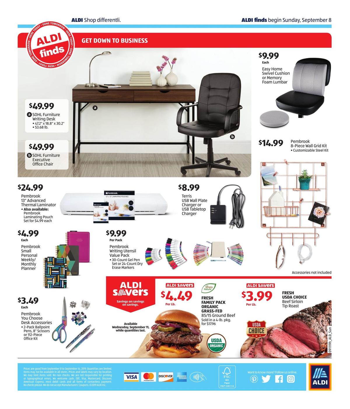 ALDI In Store Ad Weekly Ad from September 8