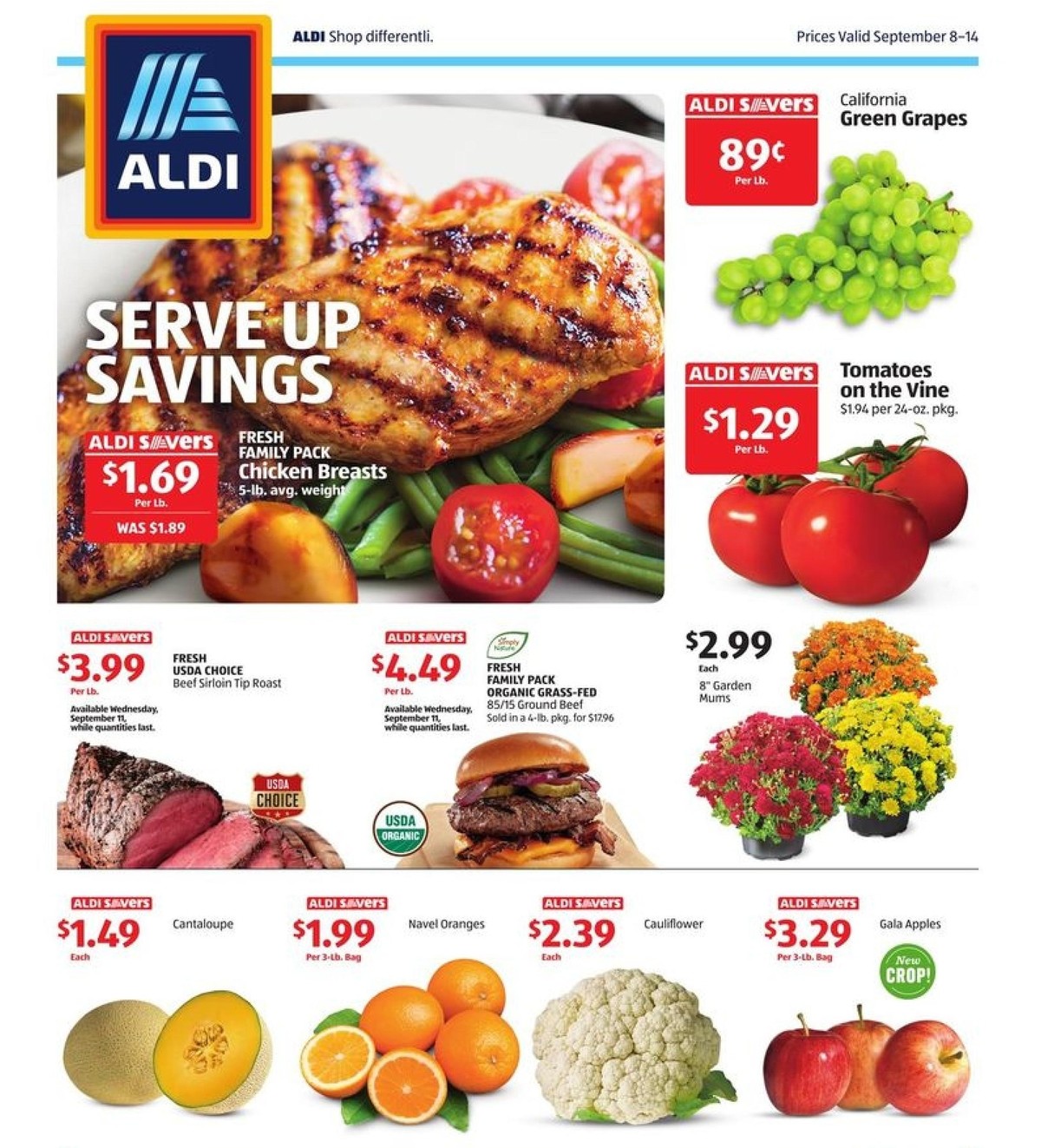 ALDI Weekly Ad from September 8