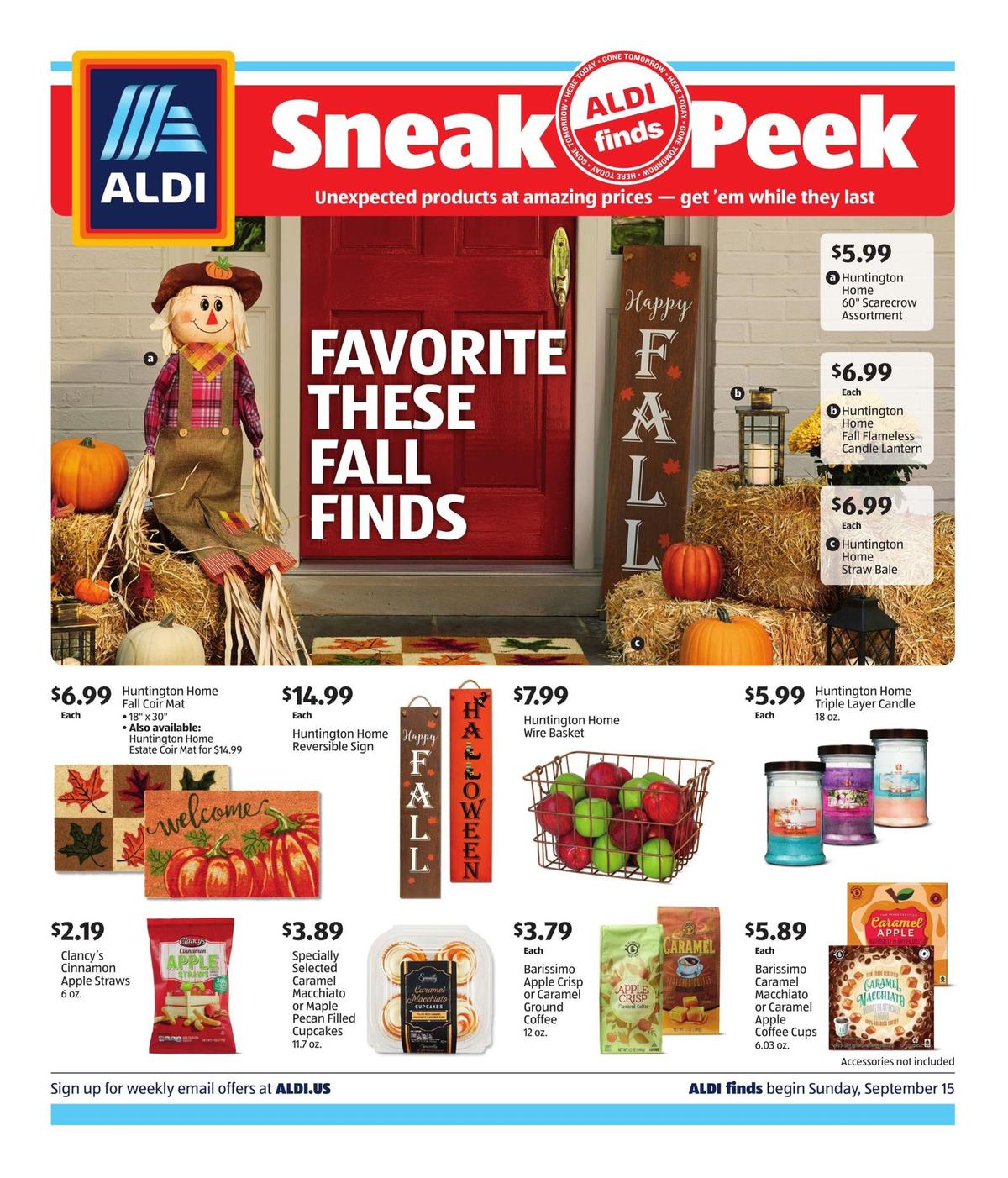 ALDI In Store Ad Weekly Ad from September 15
