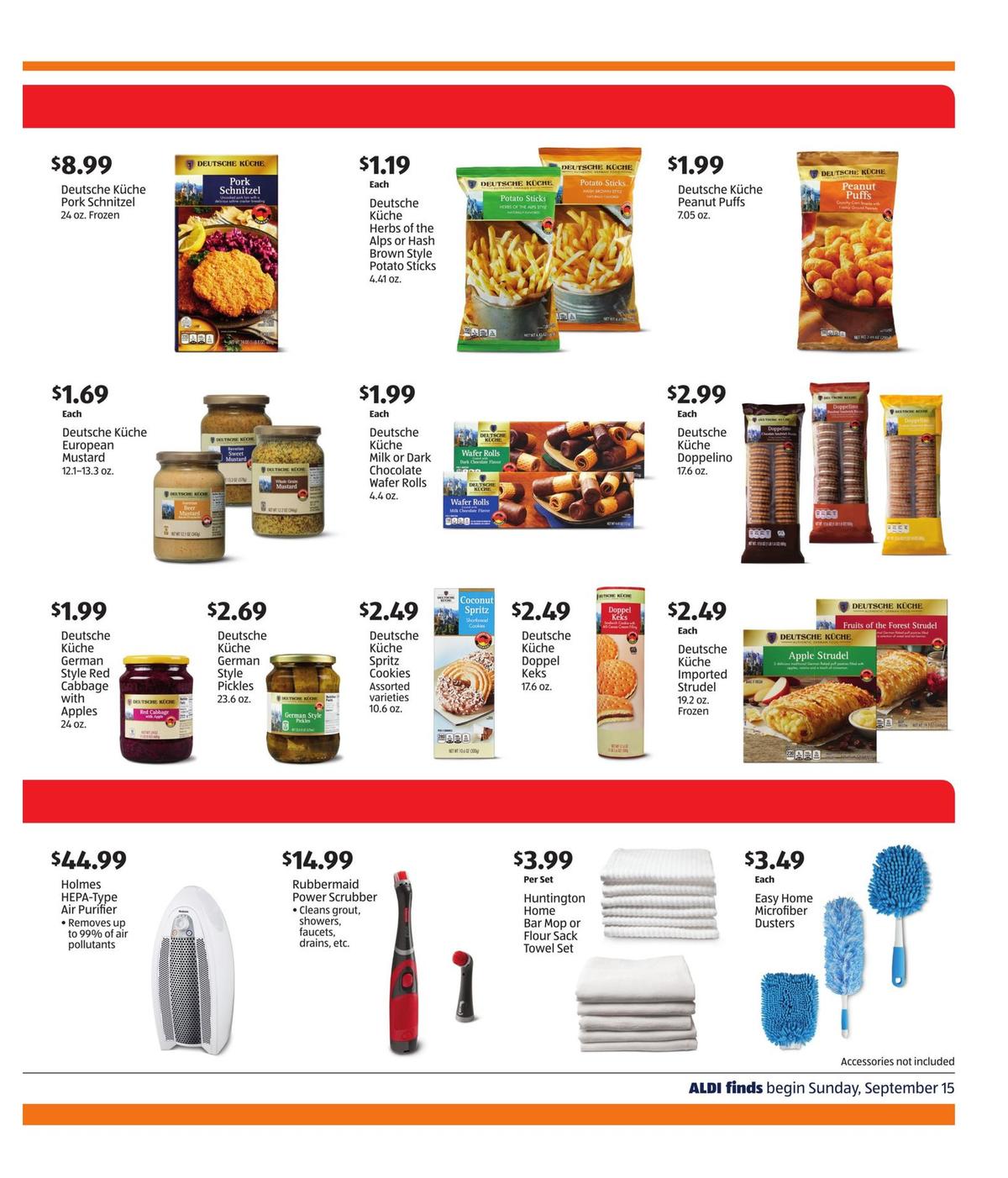 ALDI In Store Ad Weekly Ad from September 15