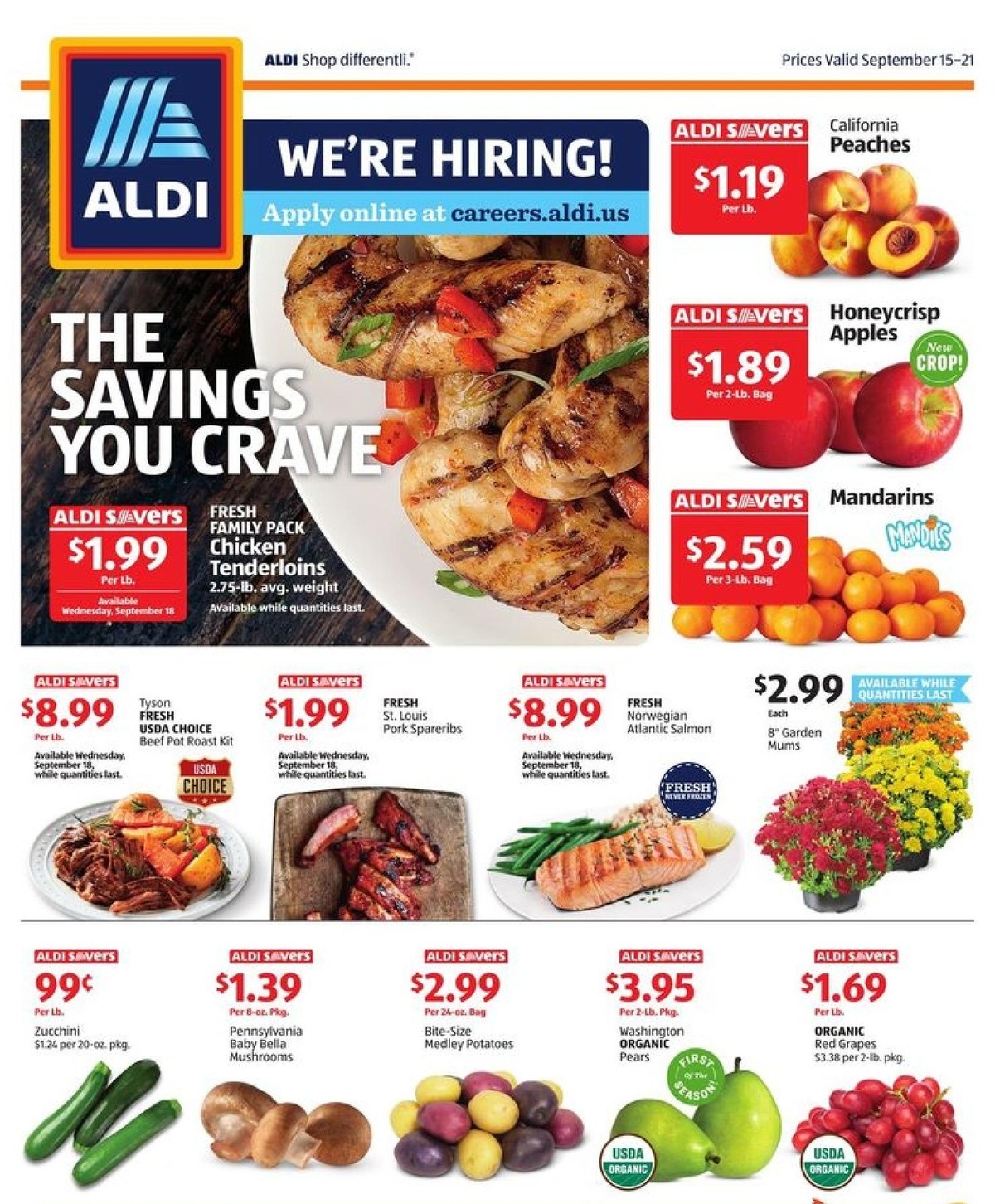 ALDI Weekly Ad from September 15