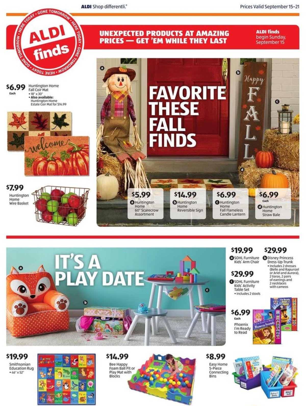 ALDI Weekly Ad from September 15