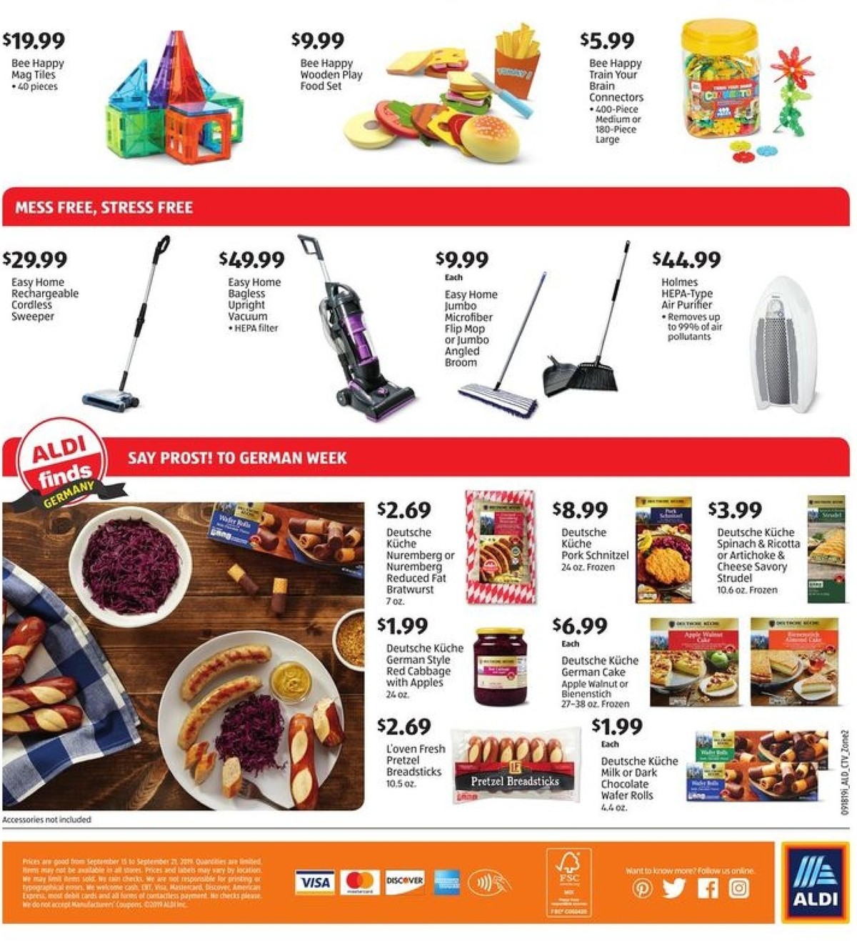 ALDI Weekly Ad from September 15