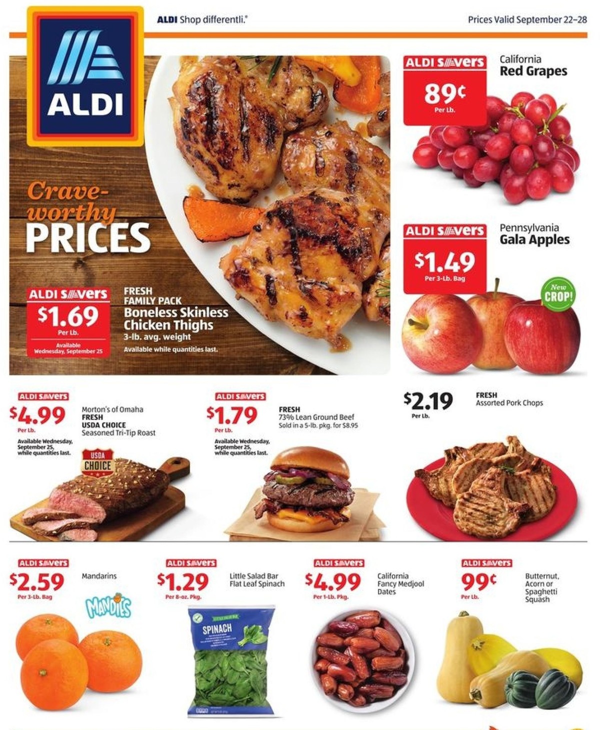 ALDI Weekly Ad from September 22