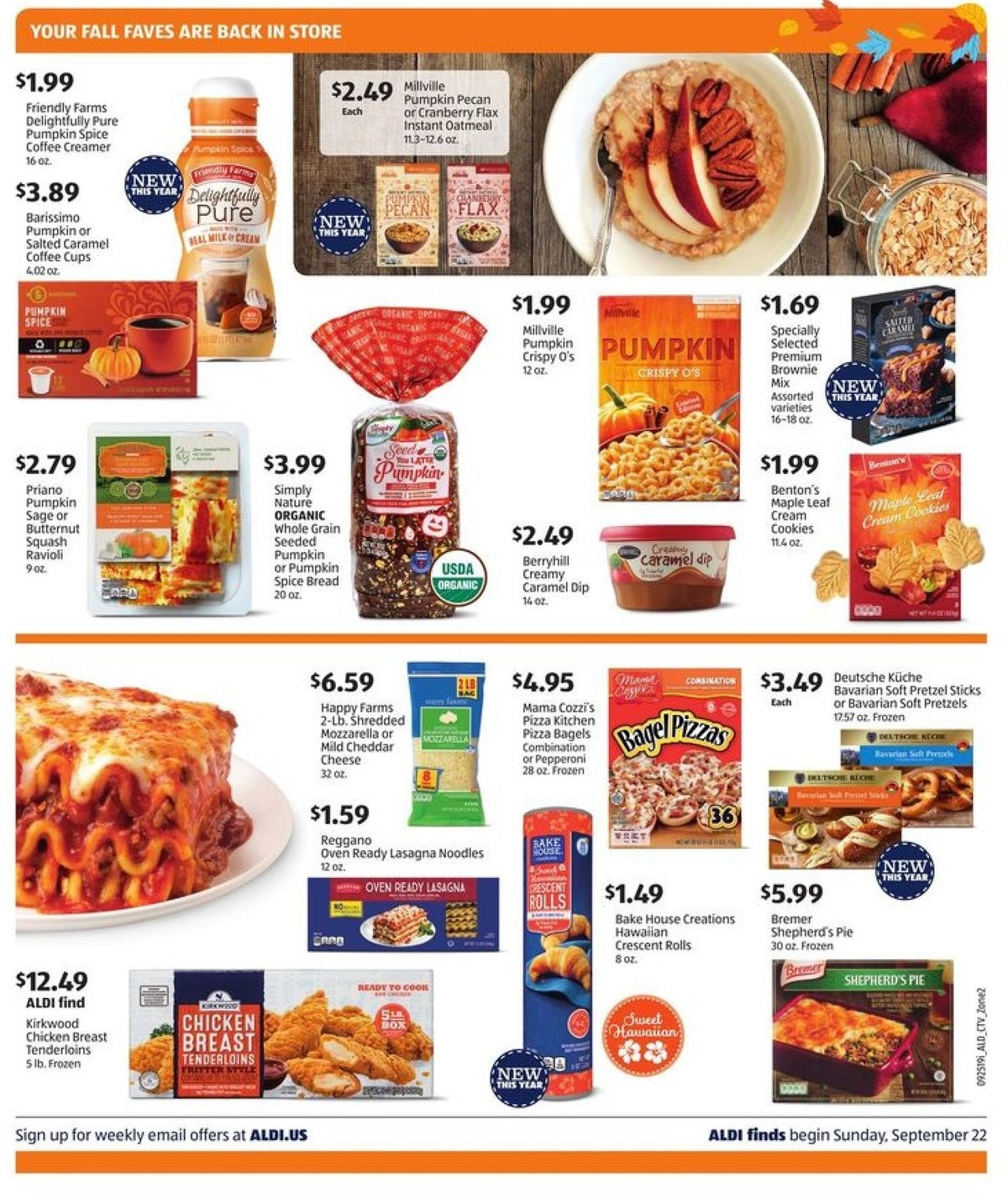 ALDI Weekly Ad from September 22