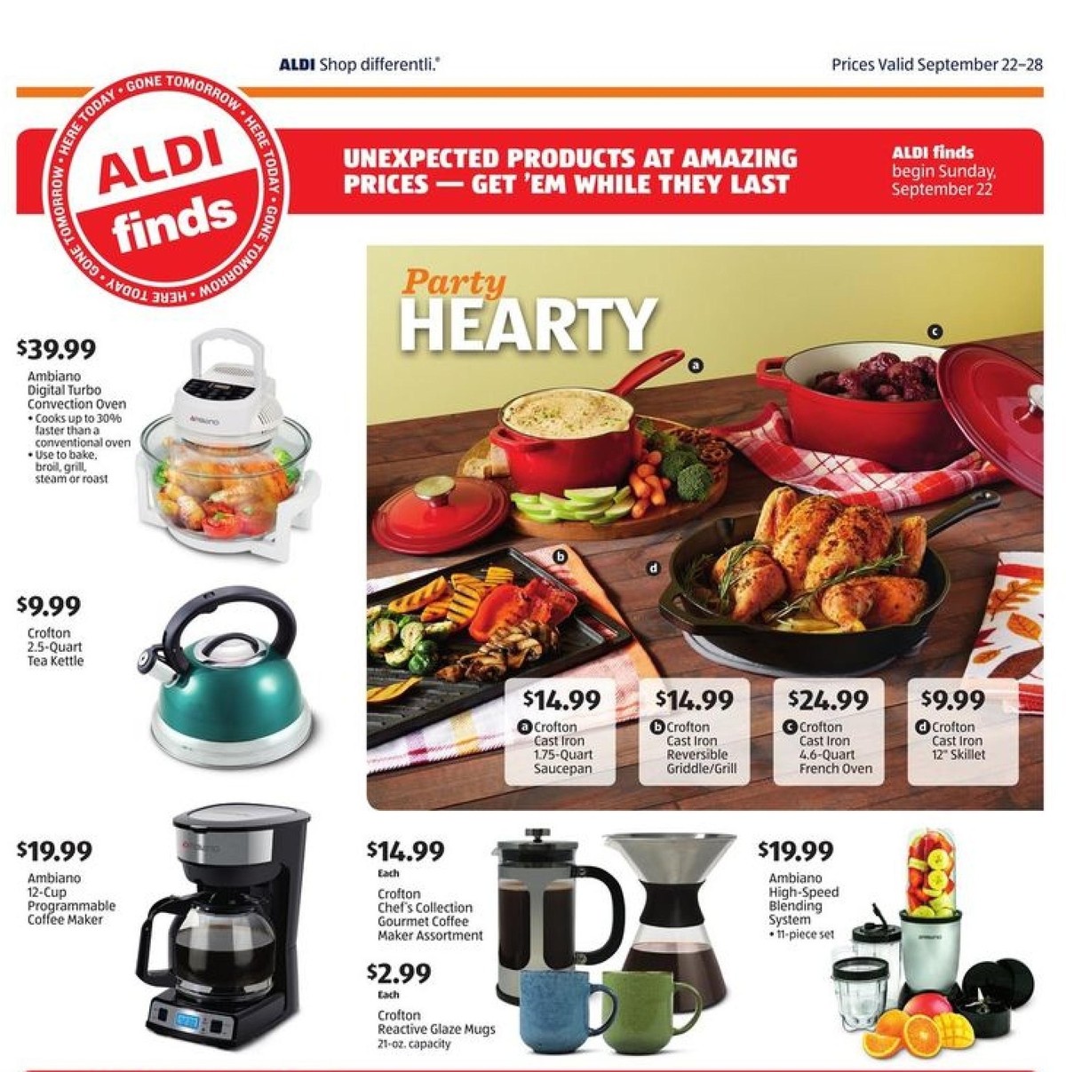 ALDI Weekly Ad from September 22