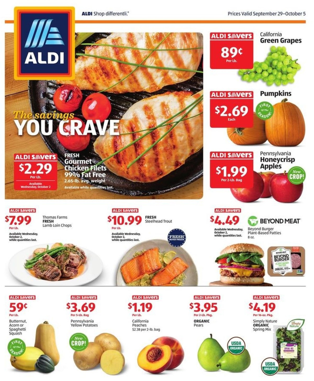 ALDI Weekly Ad from September 29