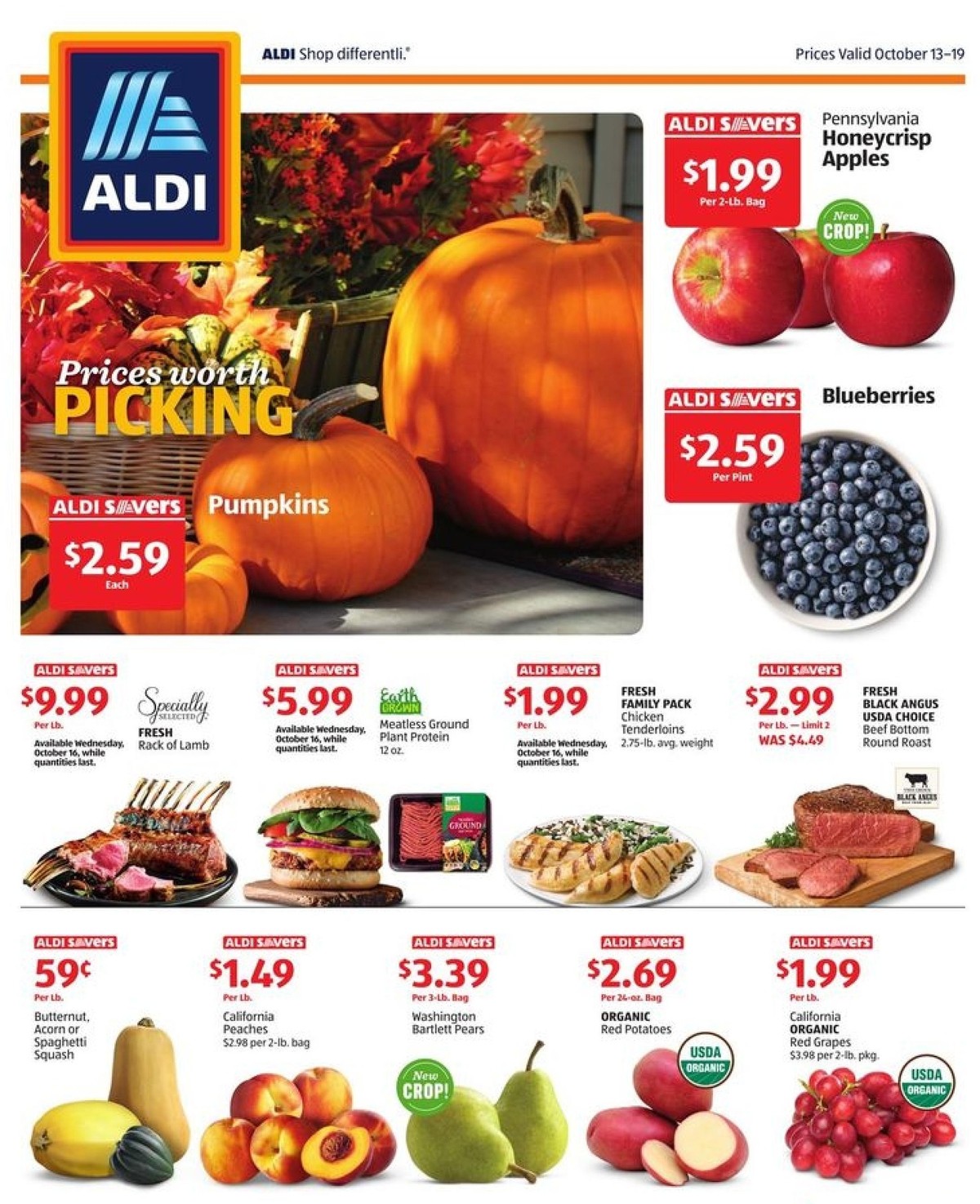 ALDI Weekly Ad from October 13