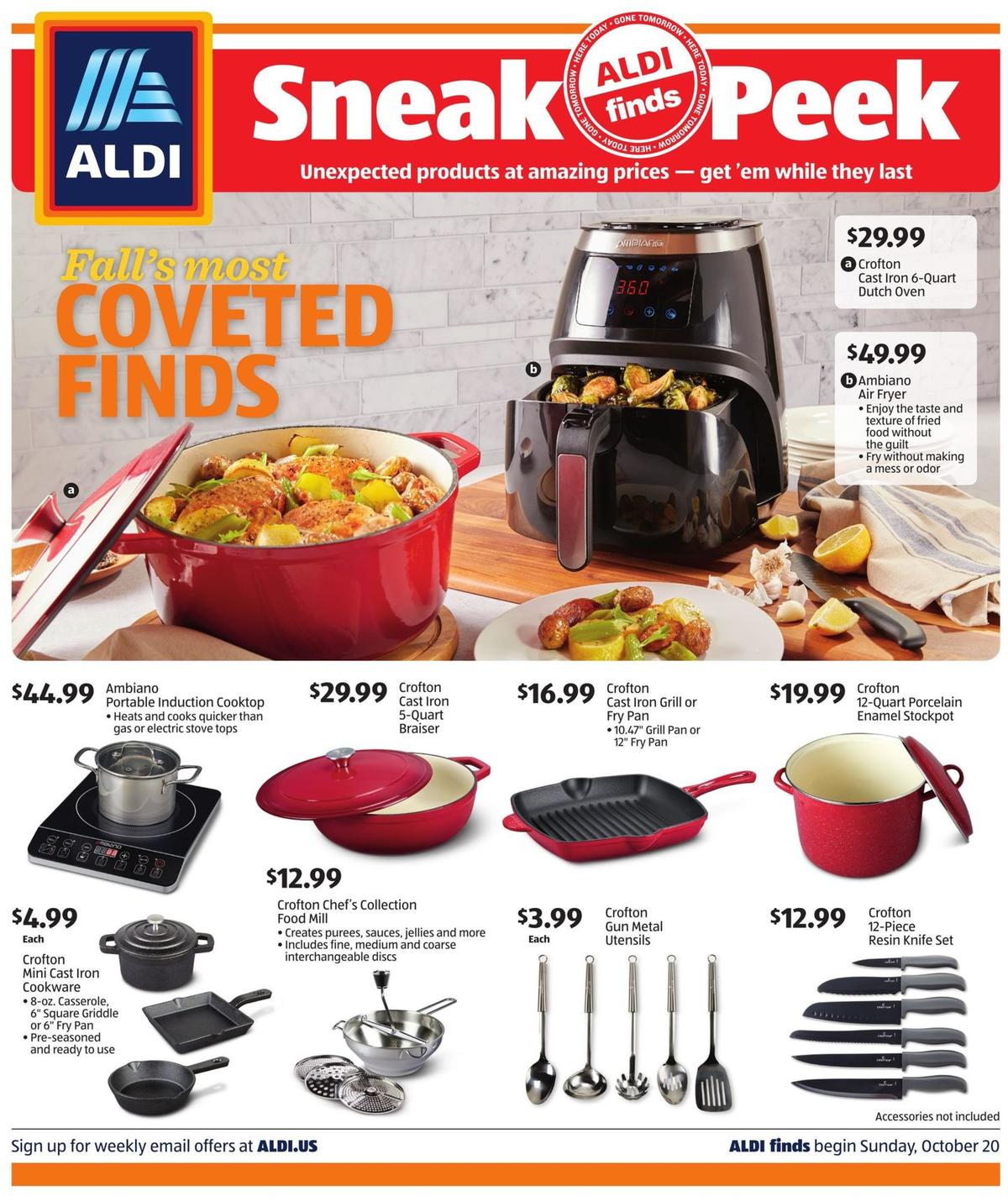 ALDI In Store Ad Weekly Ad from October 20