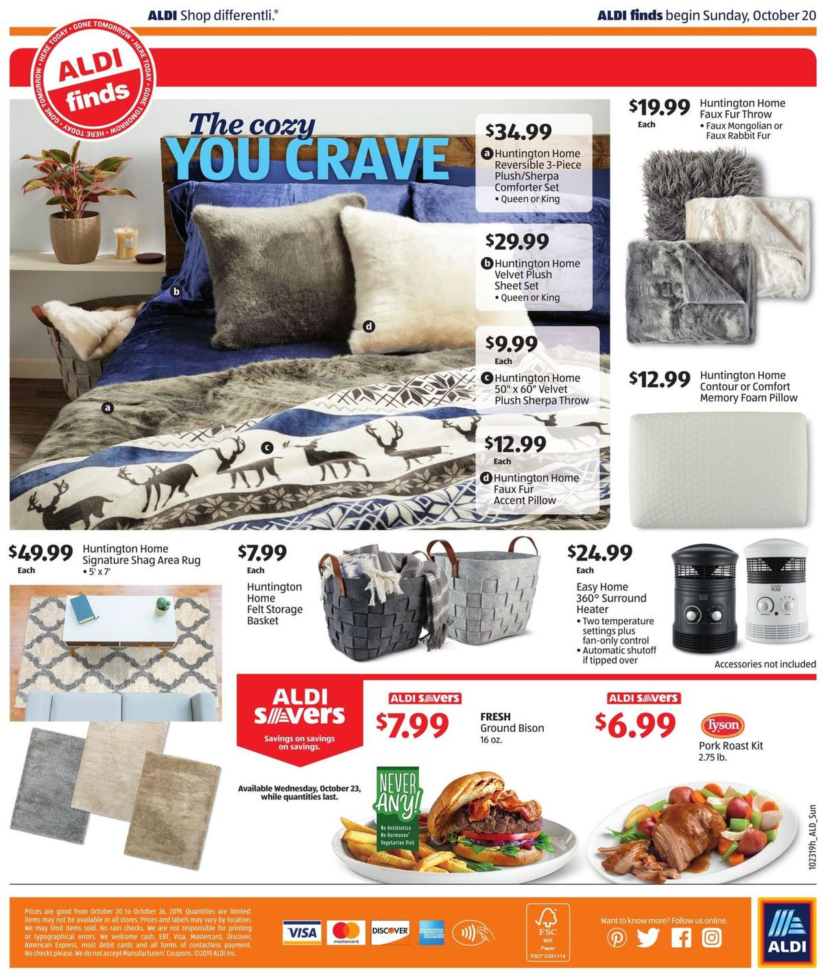 ALDI In Store Ad Weekly Ad from October 20