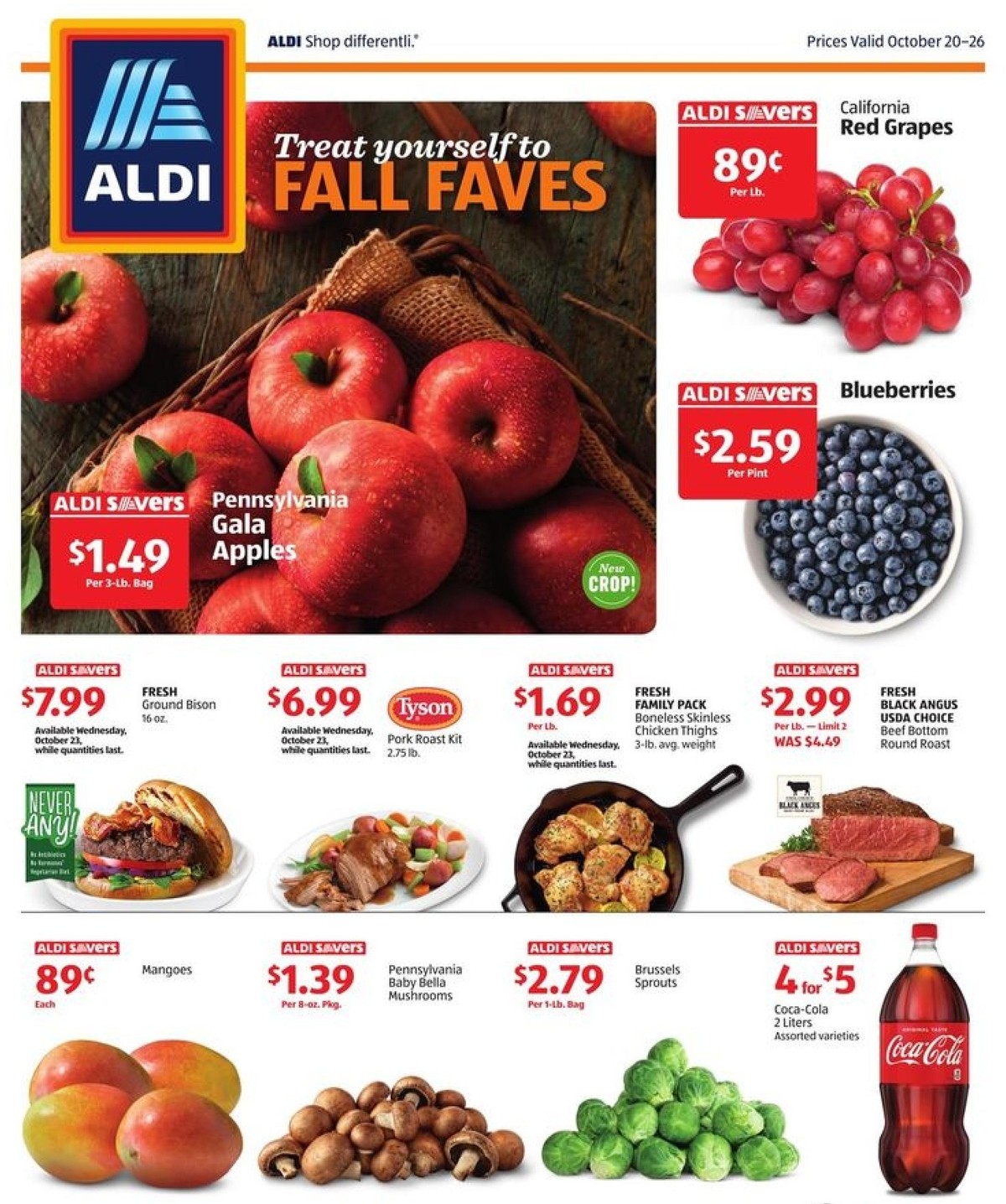 ALDI Weekly Ad from October 20