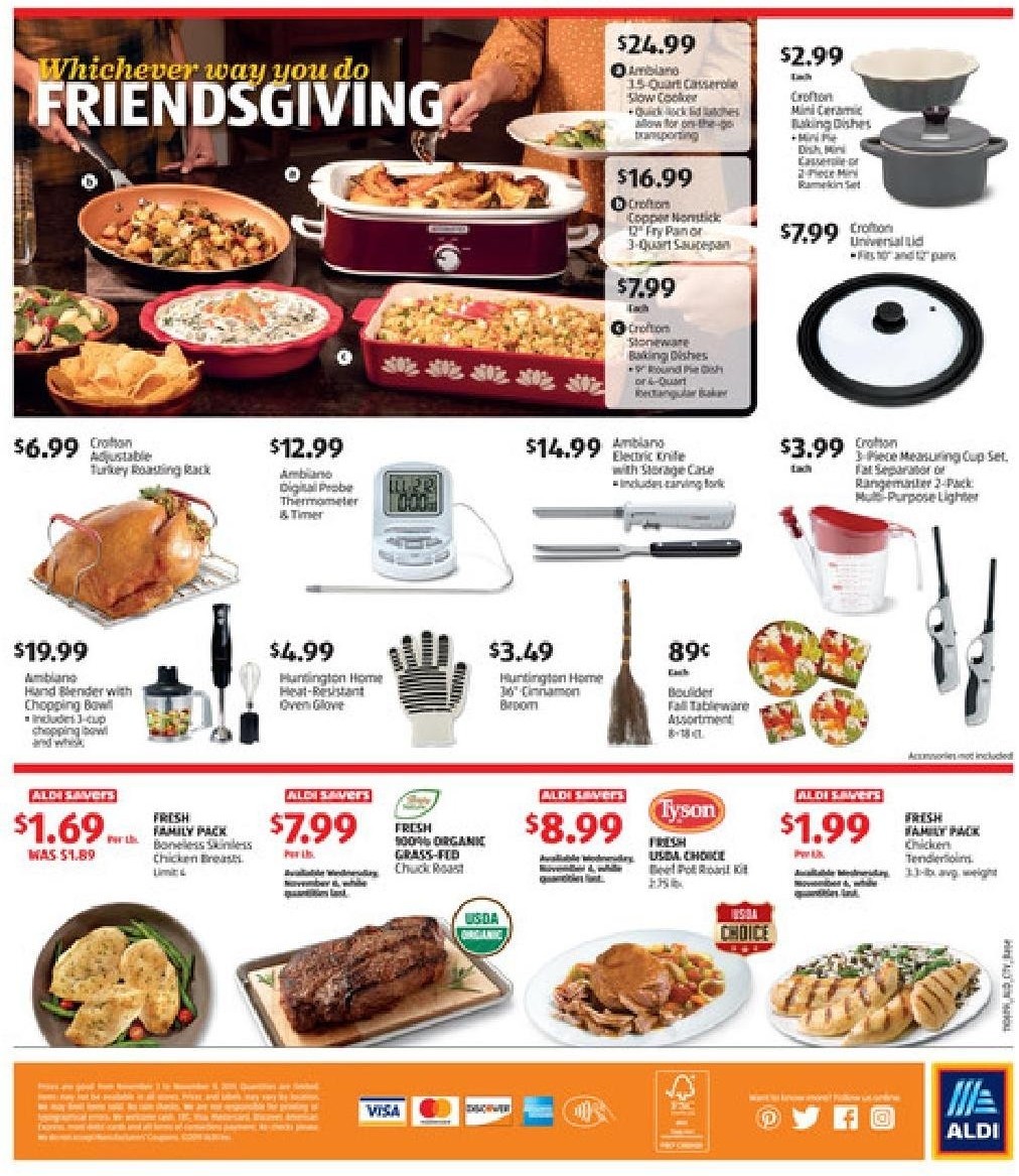 ALDI Weekly Ad from November 3