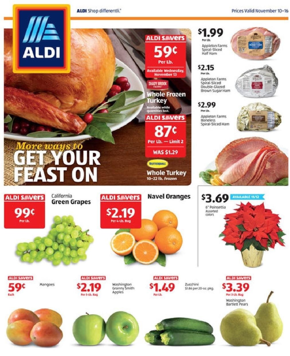 ALDI Weekly Ad from November 10