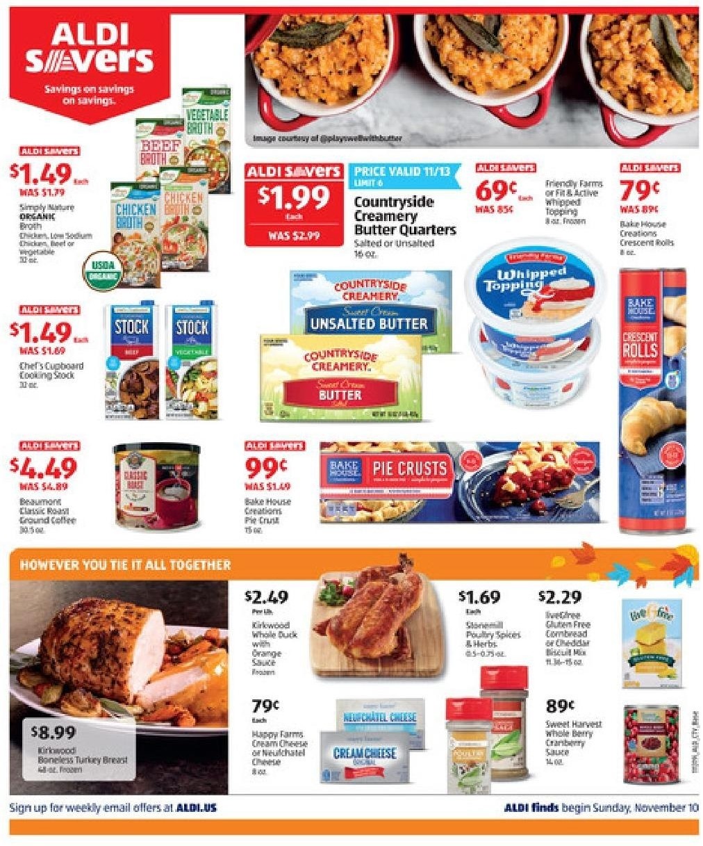 ALDI Weekly Ad from November 10