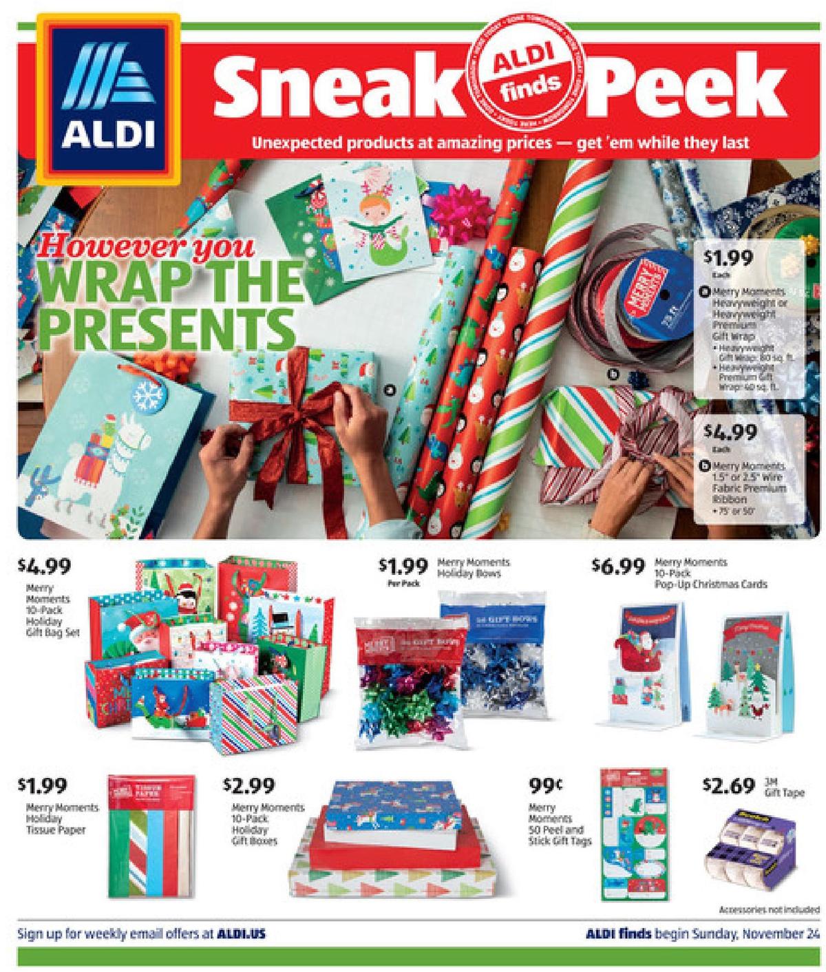ALDI In Store Ad Weekly Ad from November 24