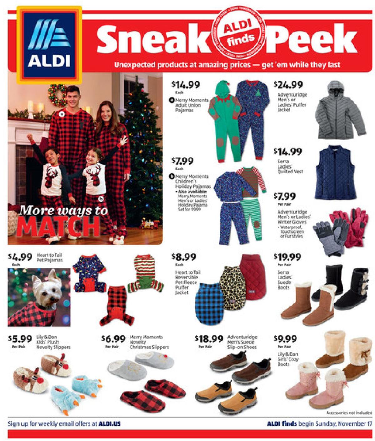 ALDI In Store Ad Weekly Ad from November 17