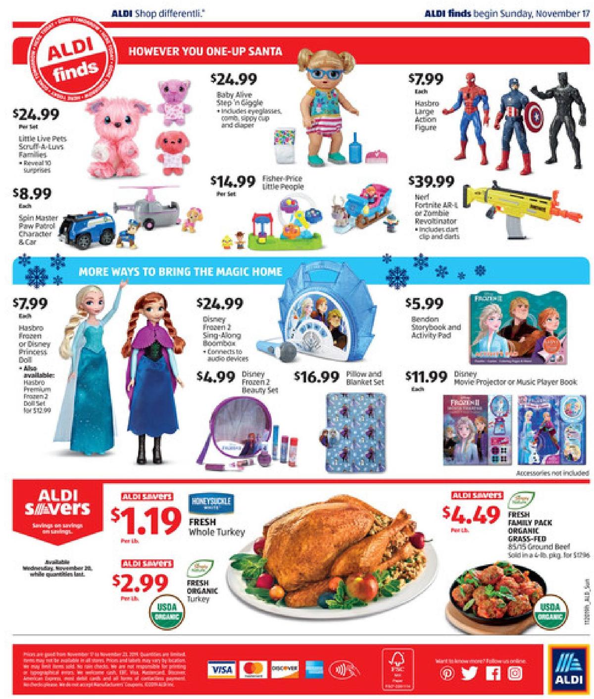 ALDI In Store Ad Weekly Ad from November 17