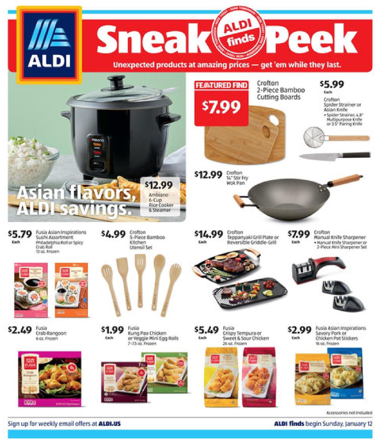 ALDI In Store Ad Weekly Ad from January 12
