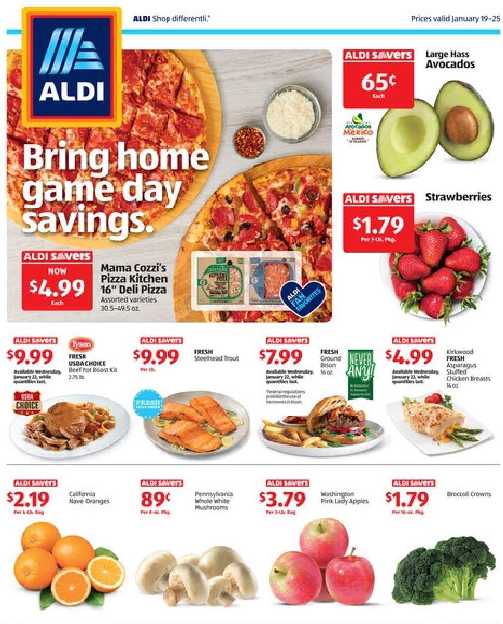 ALDI Weekly Ad from January 19