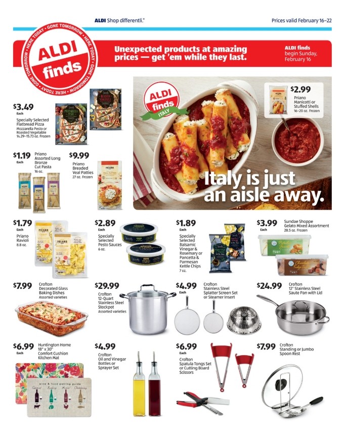 ALDI Weekly Ad from February 16