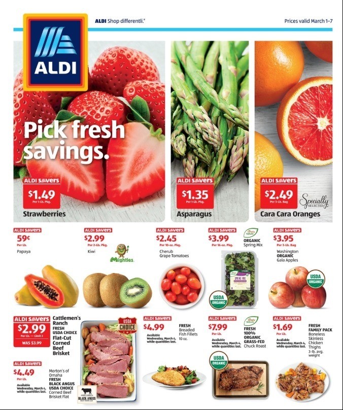 ALDI Weekly Ad from March 1