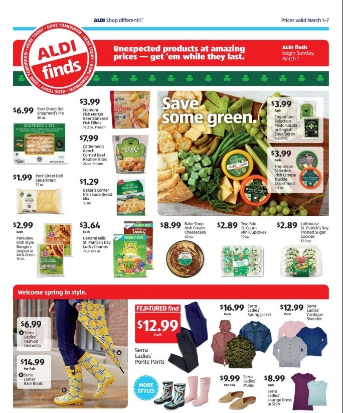ALDI Weekly Ad from March 1