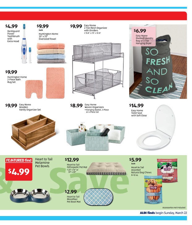 ALDI In Store Ad Weekly Ad from March 22