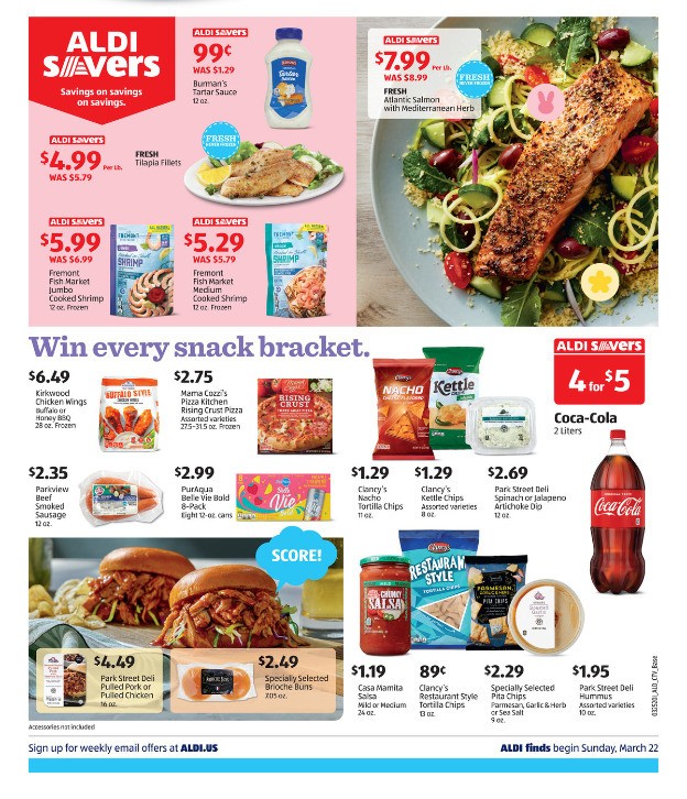 ALDI Weekly Ad from March 22