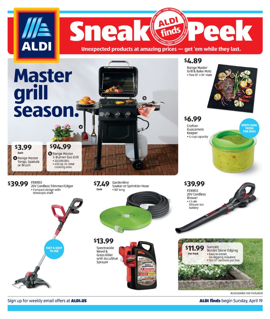 ALDI In Store Ad Weekly Ad from April 19