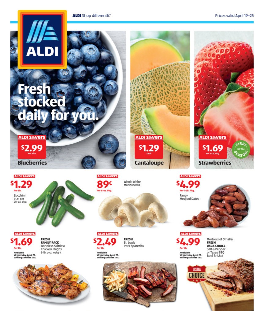 ALDI Weekly Ad from April 19