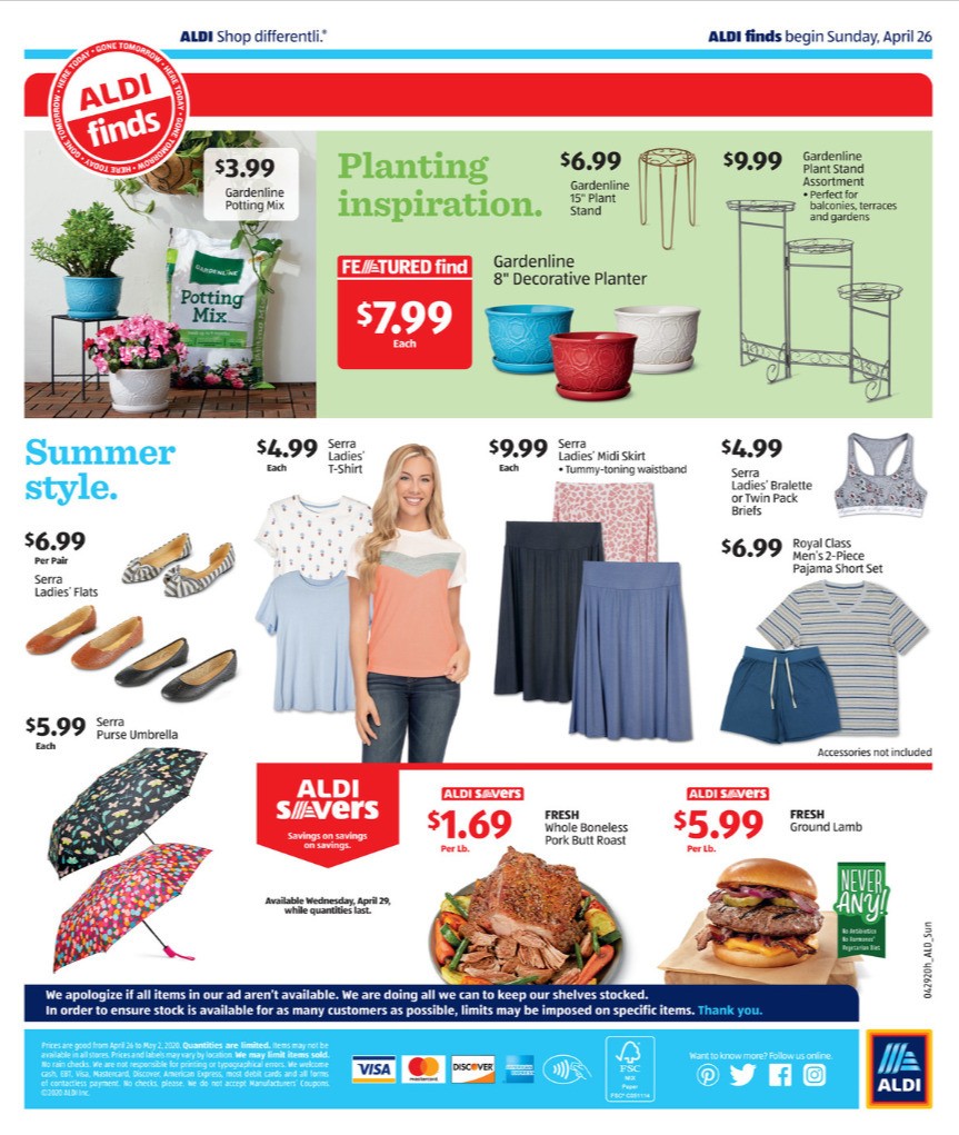 ALDI In Store Ad Weekly Ad from April 26