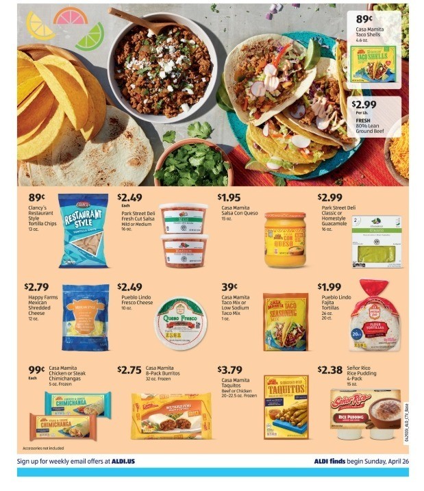 ALDI Weekly Ad from April 26