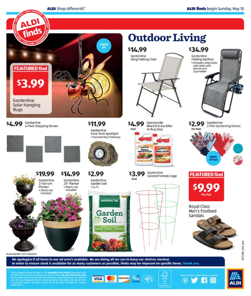 ALDI In Store Ad Weekly Ad from May 10