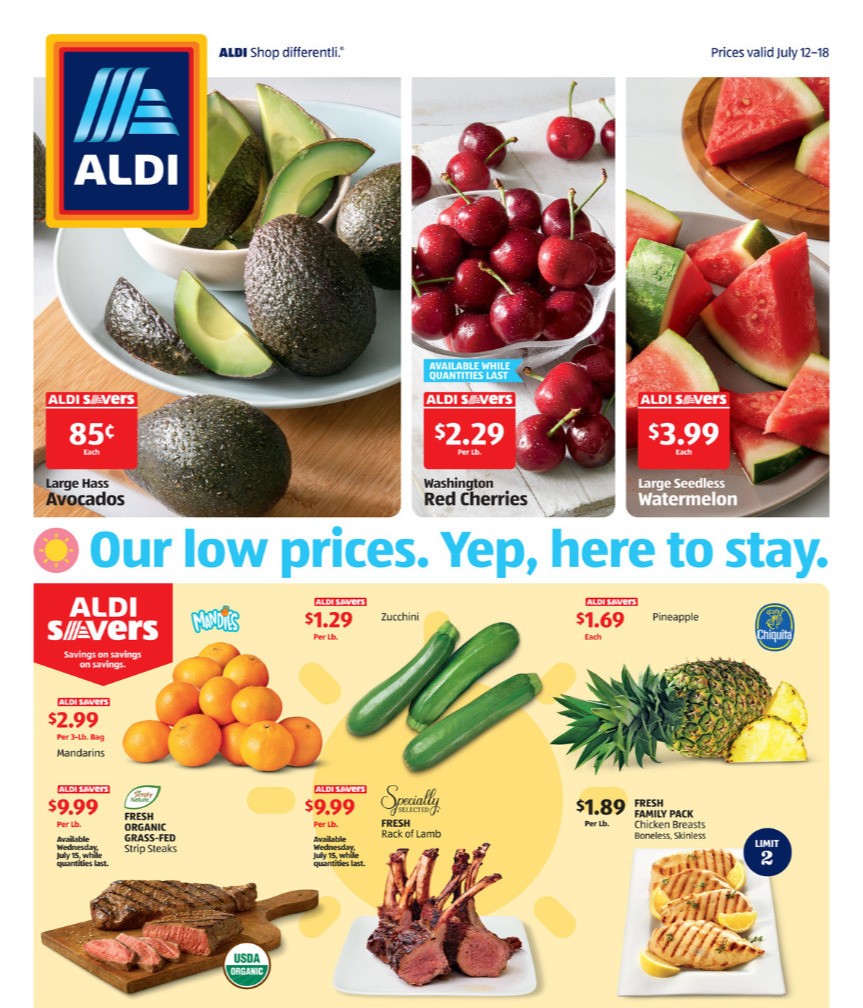ALDI Weekly Ad from July 12