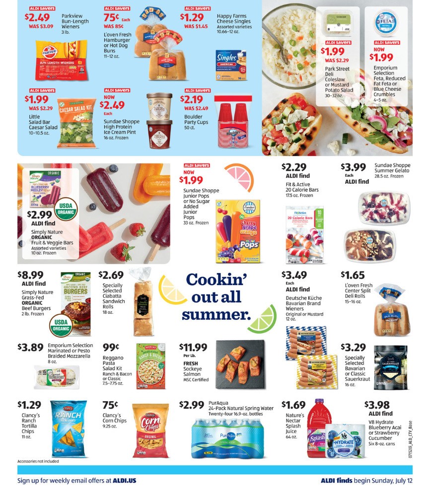ALDI Weekly Ad from July 12