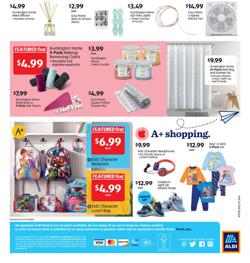 ALDI Weekly Ad from July 12