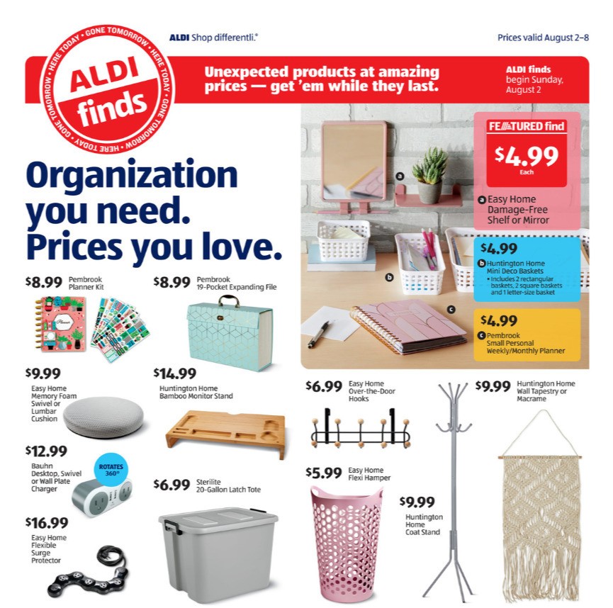 ALDI Weekly Ad from August 2