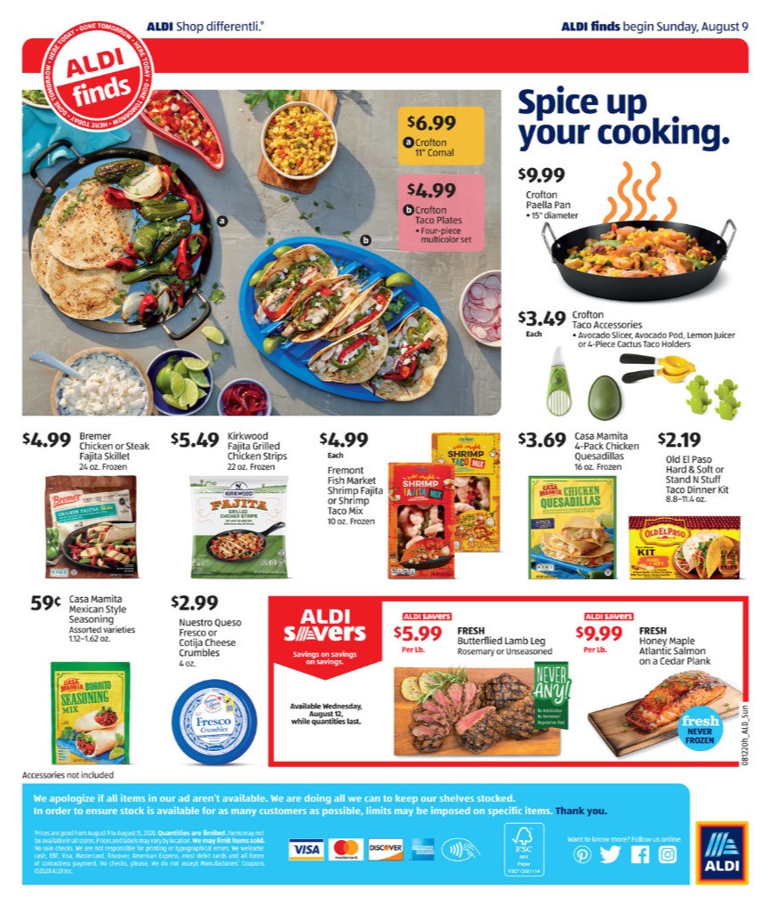 ALDI In Store Ad Weekly Ad from August 9