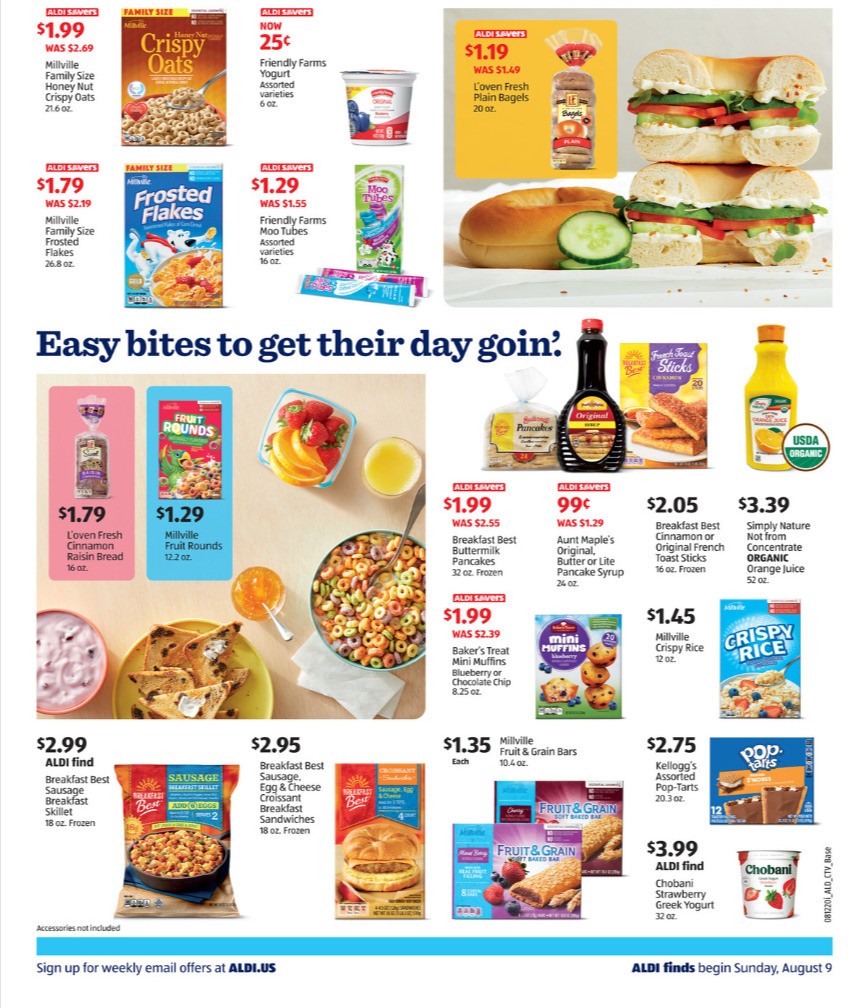 ALDI Weekly Ad from August 9